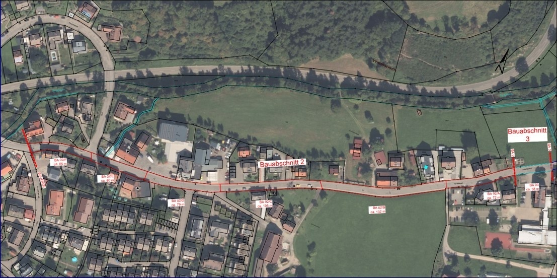 Bauabschnitt 2 und 3 Bauabschnitt 2 und 3